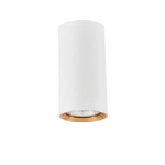 Light Prestige Manacor oczko białe ze złotym ringiem 9 cm GU10 biały LP-232/1D - 90 WH/GD