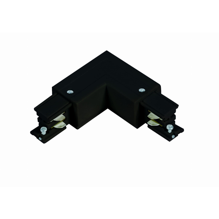 Light Prestige Łącznik L 3F prawy czarny  LP-552/3F R BK