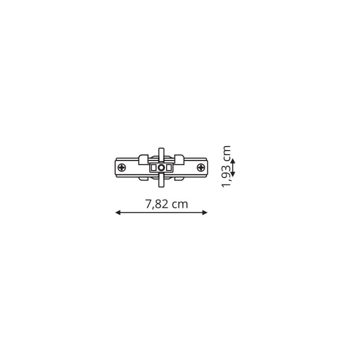 Light Prestige Łącznik wewnętrzny 3F biały  LP-551/4 WH