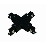 Light Prestige Łącznik 3F czarny  LP-554/3F BK