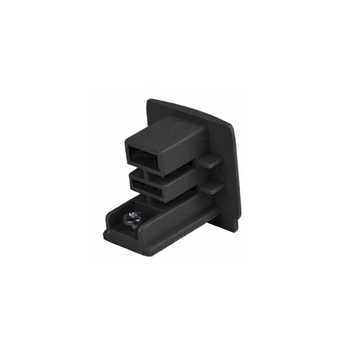 Light Prestige Zaślepka 3F czarna  LP-556/END 4W BK