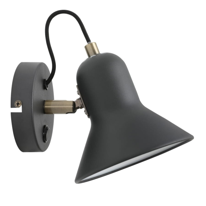 Light Prestige Astama kinkiet czarny E27 czarny LP-1122/1W BK