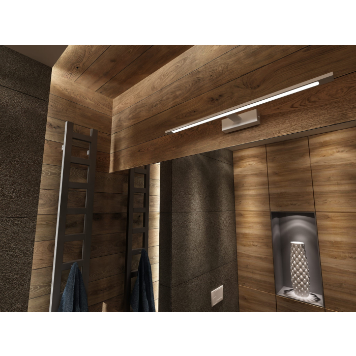 Light Prestige Isla kinkiet biały średni z IP44 3000K LED biały GS-LWB-12W/3 WH